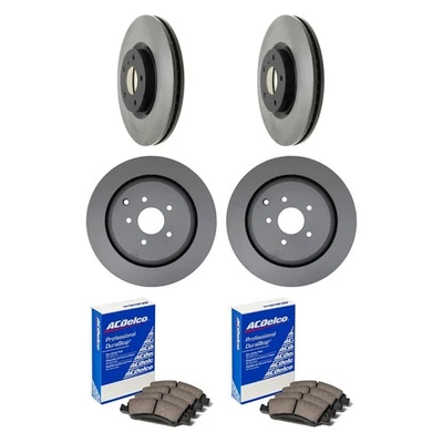 For Infiniti M56 12 ACDelco Gold Front & Rear Brake Kit w Ceramic Pads Foto 1 de 4