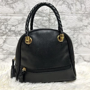 BOTTEGA VENETA Handtasche Beuteltasche Handtasche Intrecciato Leder schwarz echt - Bild 1 von 24