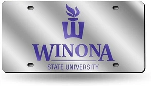 Winona State university Warriors Premium Laser Cut Tag License Plate,... - Picture 1 of 1