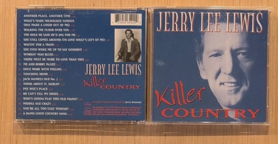 Jerry Lee Lewis Killer Country CD Mercury Foto 1 de 3