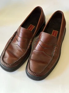 Cole Haan NikeAir Penny Loafers Men’s Size 12 M Ox Blood Leather Dress Shoes EUC - Picture 1 of 10