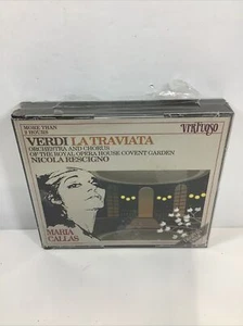 Opera Verdi: La Traviata -Maria Callas Royal Opera House London CD Virtuoso - Picture 1 of 2