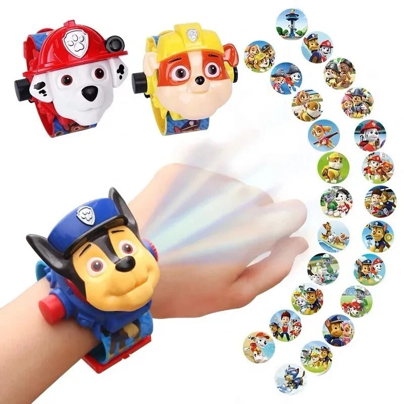 ✅PAW PATROL Digitaluhr Kinder Geschenk mit Projektionslicht Inkl. Batterie✅ - Bild 1 von 4