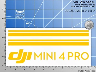 DJI Mini 4 Pro Drone Case Decal  for Nanuk Pelican GoProfessional GPC & More - Image 1 of 3