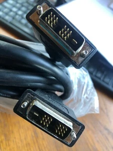 (1090-10) - 10M DVI-I - DVI-I 18+1 SINGLE LINK MIT 2 FERRITADERN KABEL - Bild 1 von 2