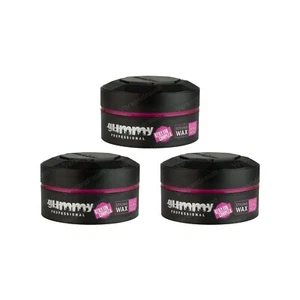 3x Fonex Gummy Styling Wax Lila Gloss Extra Hold 3er Set (450ml) Haarwachs - Bild 1 von 5