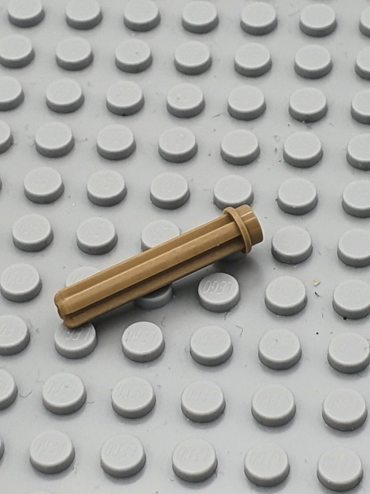 LEGO® 15x Technic Axle 3L Kreuzachse m. Stop - 6587- Dark Tan Dunkel Beige - Bild 1 von 1