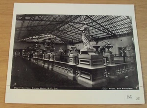 VINTAGE Foto UPPER Corridor "PALACE HOTEL" San Francisco CAL ~Isaiah West Taber~ - Bild 1 von 7