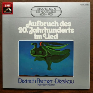 FISCHER DIESKAU - REUTTER - AUFBRUCH DES 20. JAHUNDERTS IM LIED - ODEON LP - Picture 1 of 3