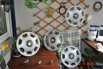 Tapacubos 4 x 14 pulgadas Seat Ibiza Cordoba 6H0601147E ¡¡OLDTIMER!!! Foto 1 de 4