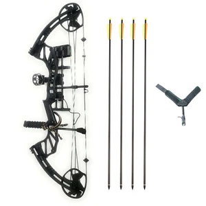 SAS Feud X 30-70 Lbs 19-31" Compound Bow Pro Package 300+FPS Black - Open Box - Picture 1 of 1