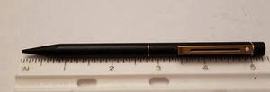 Lápiz Mecánico Sheaffer De Colección Años 60 Punto Blanco Negro con Borde Dorado R24 - Imagen 1 de 8