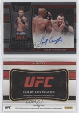 2022 Panini Select UFC Octagon Action Signatures Colby Covington #OA-CCV Auto