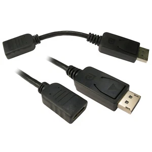 15cm DisplayPort to HDMI Leaded Adapter - Picture 1 of 3
