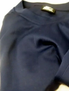 STARTER Size M 10-12 Boys Short Sleeved Pullover Navy Blue Dri-Star - Picture 1 of 5