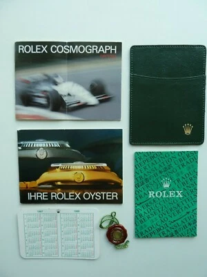 Rolex Daytona Booklet set 6 pezzi - tedesco dal 3 al 1988 - 200 unità - Immagine 1 di 4