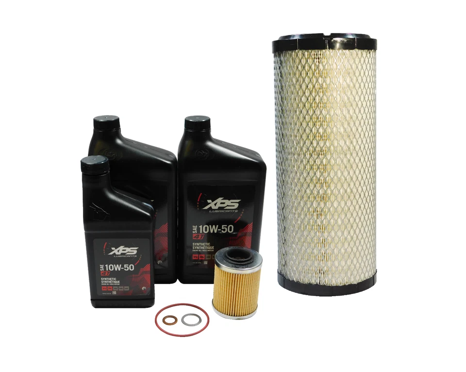 Can-Am Maverick Sport Max 1000 R 2019-2023 OEM 10W-50 kit de servicio de sintetizador completo C124 Foto 1 de 1