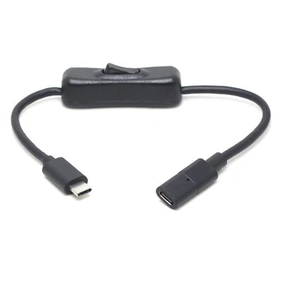 Raspberry Pi 5 4B Power Switch Button Support PD protocol USB Type C Male Female - Bild 1 von 4