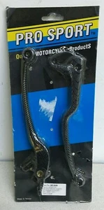 Pro Sport Carbon Look Brake & Clutch Lever Set Suzuki GSXR750 GSXR1000 285-0688 - Imagen 1 de 1