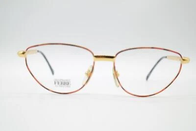 Vintage Gianfranco Ferre GFF 147 Gold Copper Oval Glasses Eyeglass Frame NOS - Image 1 of 4