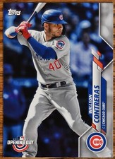 2020 Topps Opening Day #24 Willson Contreras Chicago Cubs