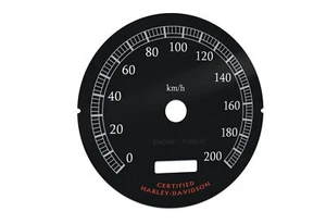 Harley-Davidson Road King - Speedometer dials MPH to KM/H Gauges - Picture 1 of 6