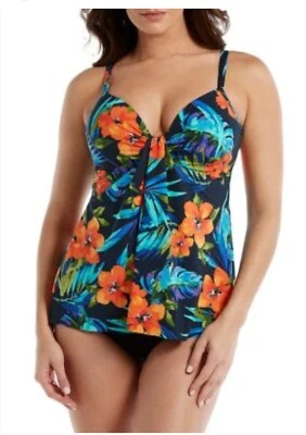 MIRACLESUIT SAMOAN SUNSET MUJER CON AROS NATACIÓN-TANKINI TOP TALLA: 10 Foto 1 de 4