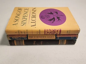 A. J. Cronin The Northern Light, A Thing Of Beauty & A Song Of Sixpence Lot HCDJ - Picture 1 of 15