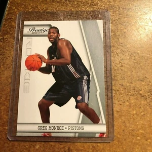 2010 Panini Prestige Basketball # 157 Greg Monroe RC - Picture 1 of 6