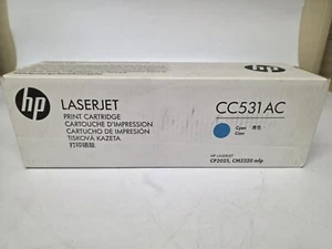 HP LaserJet Tintenpatrone Cyan, CC531AC - Bild 1 von 3