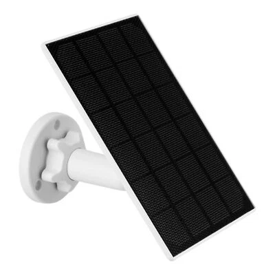 LUVISION Solarpanel Solarkollektor für Akku Überwachungskamera weiss - Bild 1 von 4
