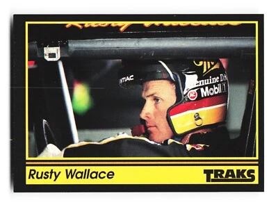 1991 Traks #179 Rusty Wallace NM+ 3862 - Image 1 of 2