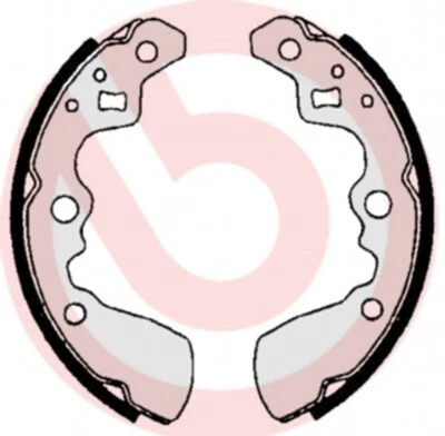 BREMBO Jeu de Mâchoires de Frein Arrière pour Suzuki Swift II Hayon EA Mais - Photo 1/4