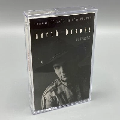 Garth Brooks No Fences Cassette 1990 Liberty Records Friends In Low Places - Image 1 of 4