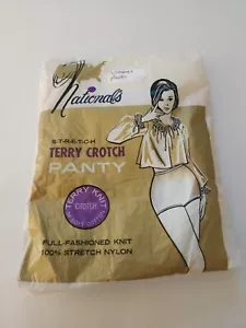 National's Vintage Stretch Terry Crotch Blush Panty - Picture 1 of 3