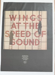 Paul McCartney Wings At The Speed Of Sound Billboard Magazine Ad March 1976 - Picture 1 of 1