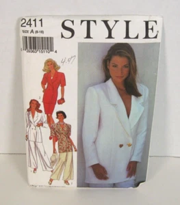 Simplicity Style 2411 Jacket, Skirt & Pants Misses' 8-18 Pattern Uncut Free Ship - Picture 1 of 2