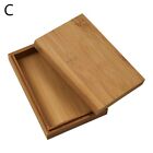 Bamboo Cards Storage Box Desktop Playing Card Box For Case For Tarot Play