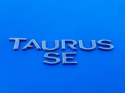00 01 02 03 FORD TAURUS SE TAPA PUERTA TRASERA EMBLEMA LOGOTIPO INSIGNIA SÍMBOLO CONJUNTO OEM (2003) Foto 1 de 3