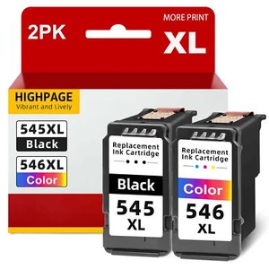 DRUCKERPATRONEN XXL PG-545 CL546 XL für Canon Pixma MG2450 2550 2950 TS3150 3450 - Bild 1 von 12