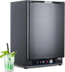 SMETA Propane Refrigerator 2.1 Cu.Ft, RV Fridge 3 Way Gas Fridge Power, Off Grid - Picture 1 of 12