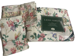 Ropa de cama Laura Ashley vintage nueva en paquete king ajustada - Imagen 1 de 6