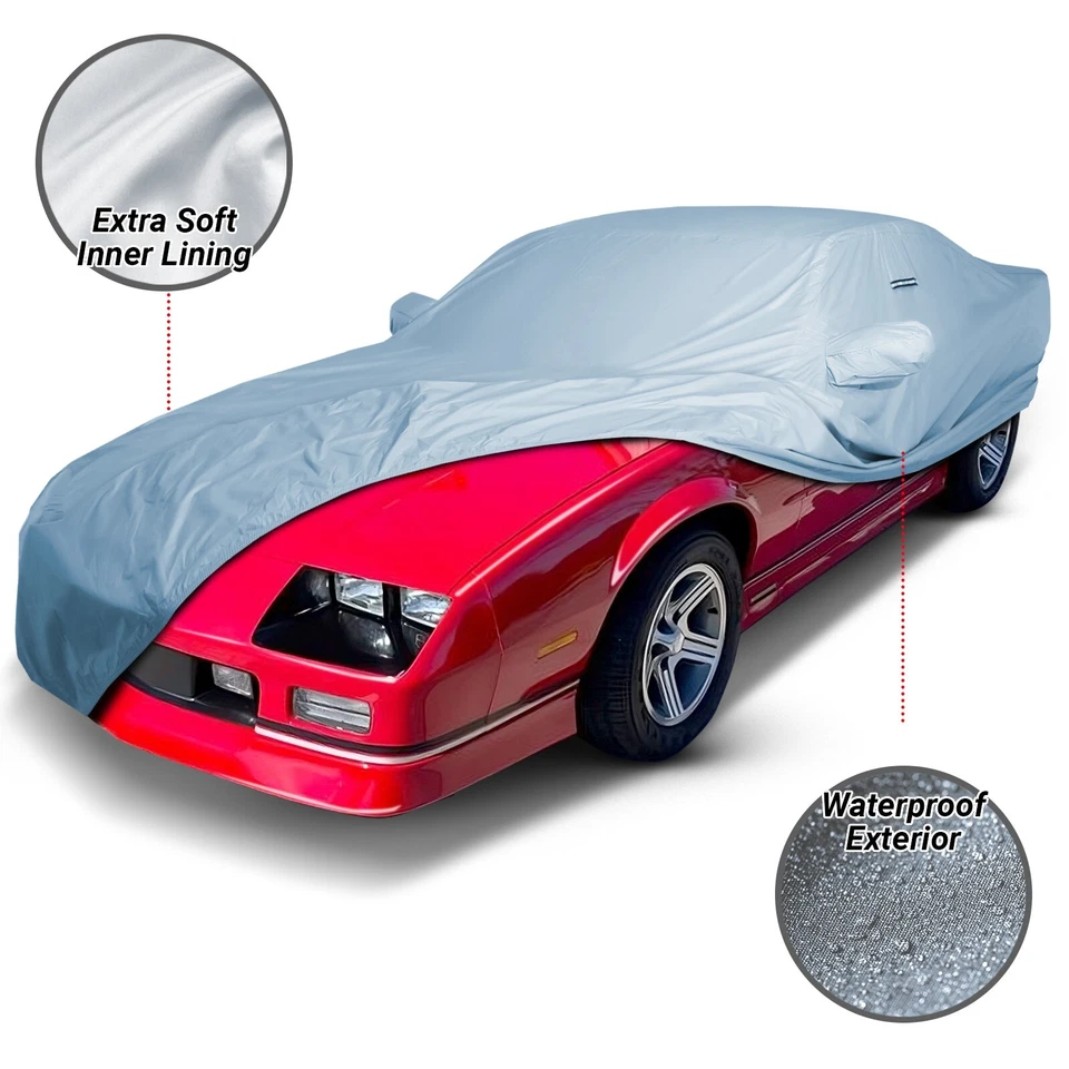 [CHEVY CAMARO IROC Z28] 1985 1986 1987 1988 1989 1990 100% Cubierta de coche para todo tipo de clima Foto 1 de 4
