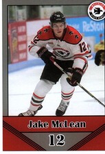 2022-23 Waterloo Black Hawks Hockey Jake McLean Trading Card Blackhawks USHL
