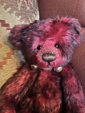 Charlie Bears Very Rare Damson SJ3913 Mohair 12” 2009 T.B.M.100 Tags
