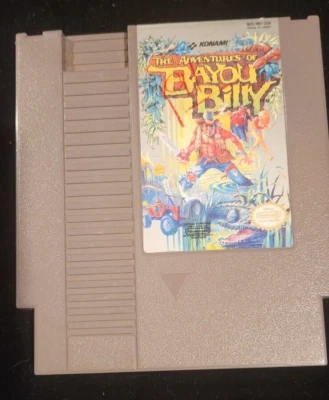 Vintage Nintendo Video Game 1989 "The Adventures of Bayou Billy - Cartridge Only - Image 1 of 4