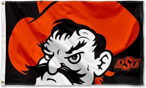 College Flags & Banners Co. Oklahoma State Cowboys Flag Cover