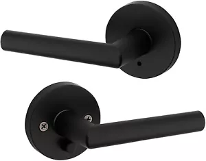 Kwikset 91550-030 Milan Door Handle Lever with Modern Contemporary Slim - Picture 1 of 6