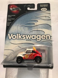 100% Hot Wheels Volkswagen Series Red Baja Beetle - Picture 1 of 9