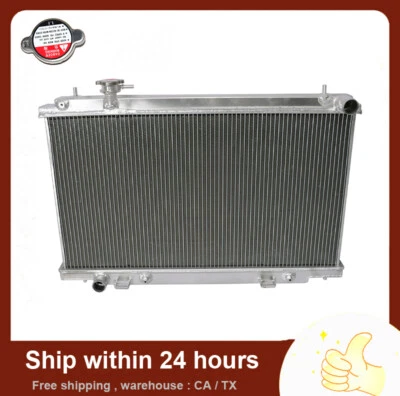 Radiador todo aluminio para Nissan 350Z 2003-2006 2004 2005 3,5 L V6 (AT) DPI 2576 Foto 1 de 4